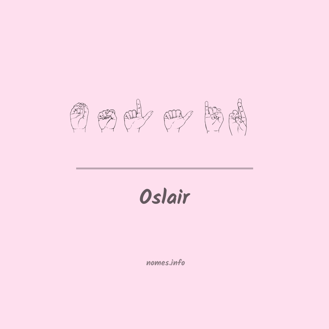 Oslair em Libras