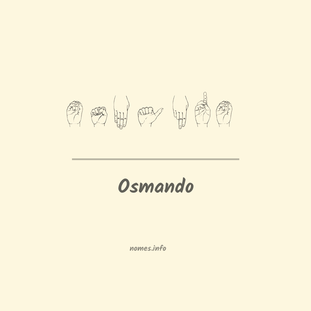 Osmando em Libras