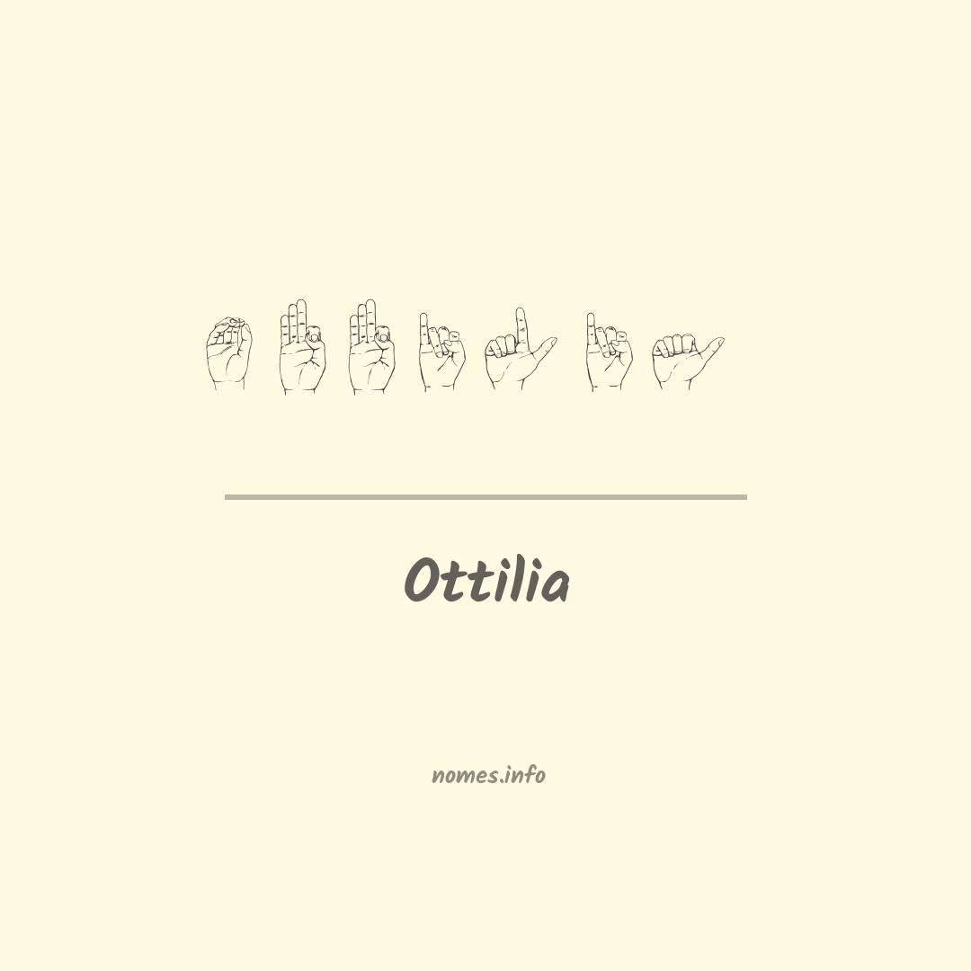 Ottilia em Libras