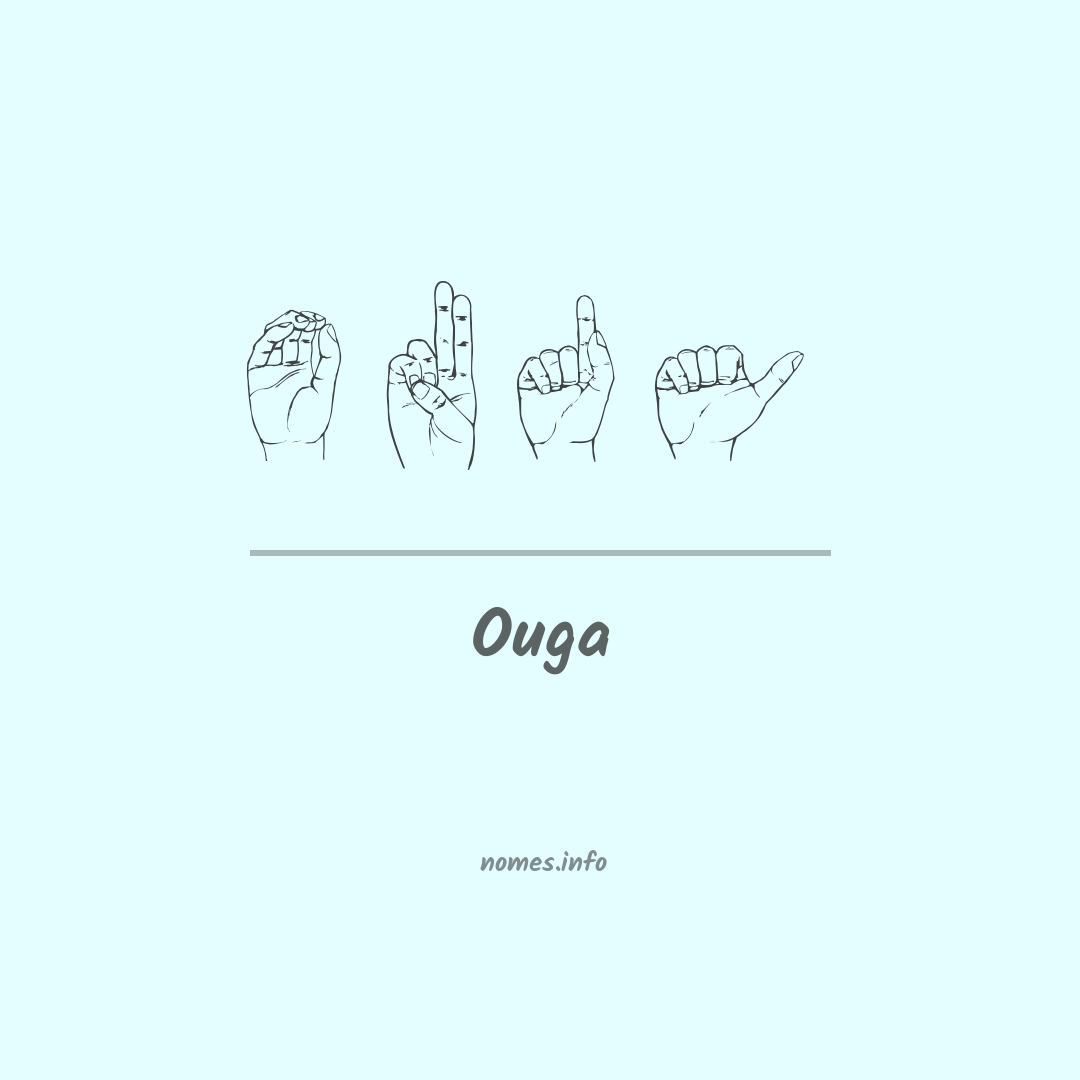 Ouga em Libras