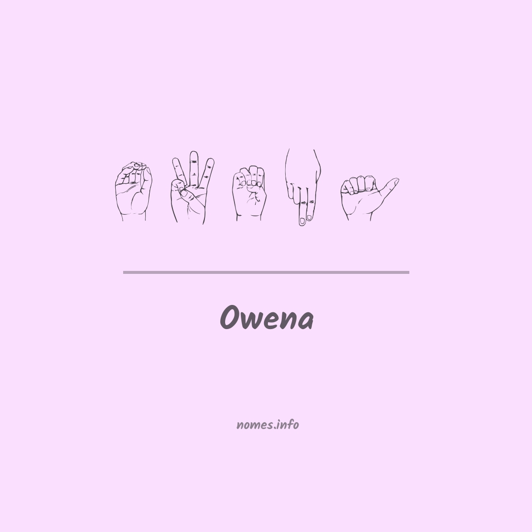 Owena em Libras