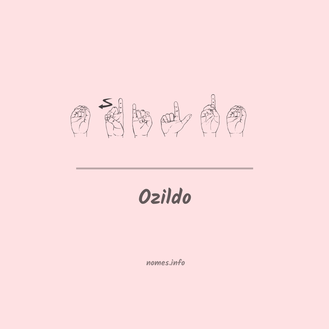 Ozildo em Libras
