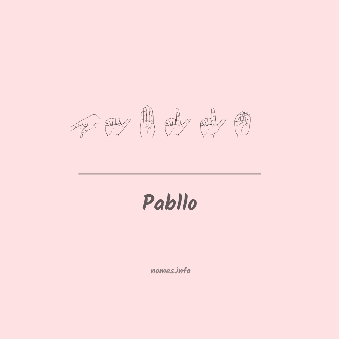 Pabllo em Libras