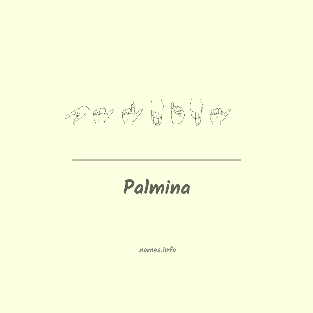 Palmina em Libras
