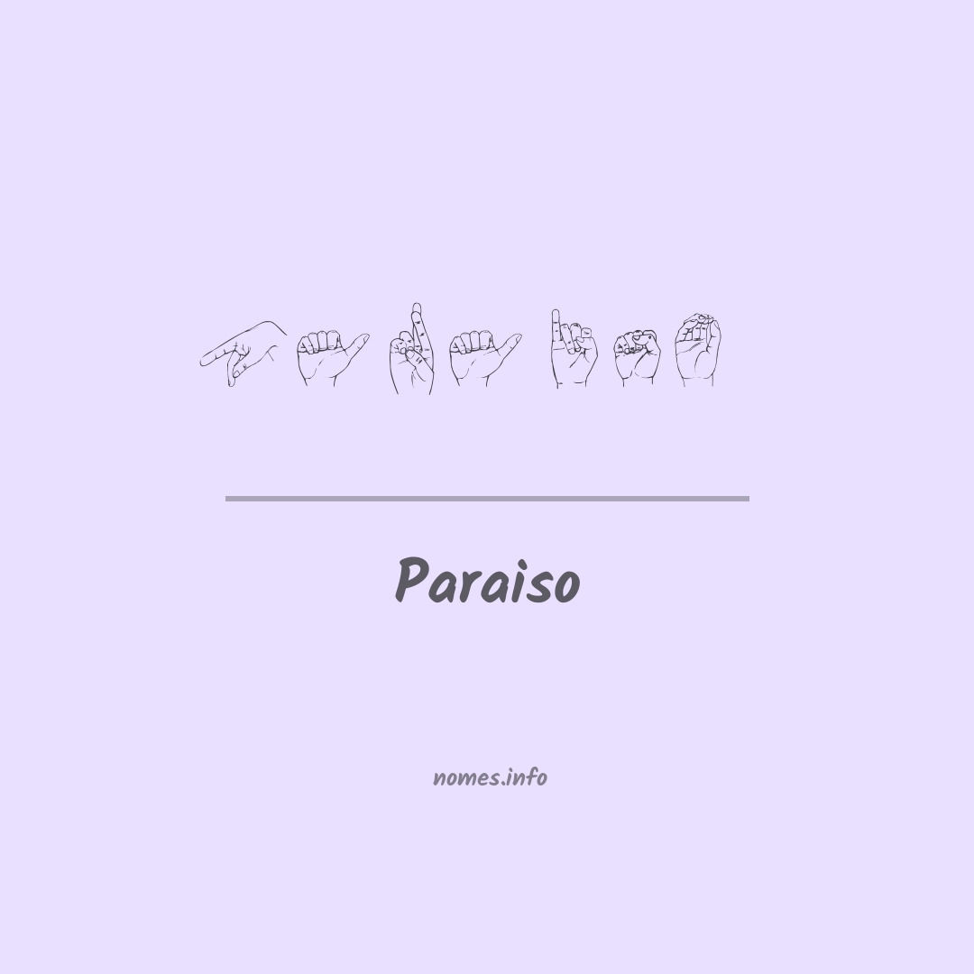 Paraiso em Libras