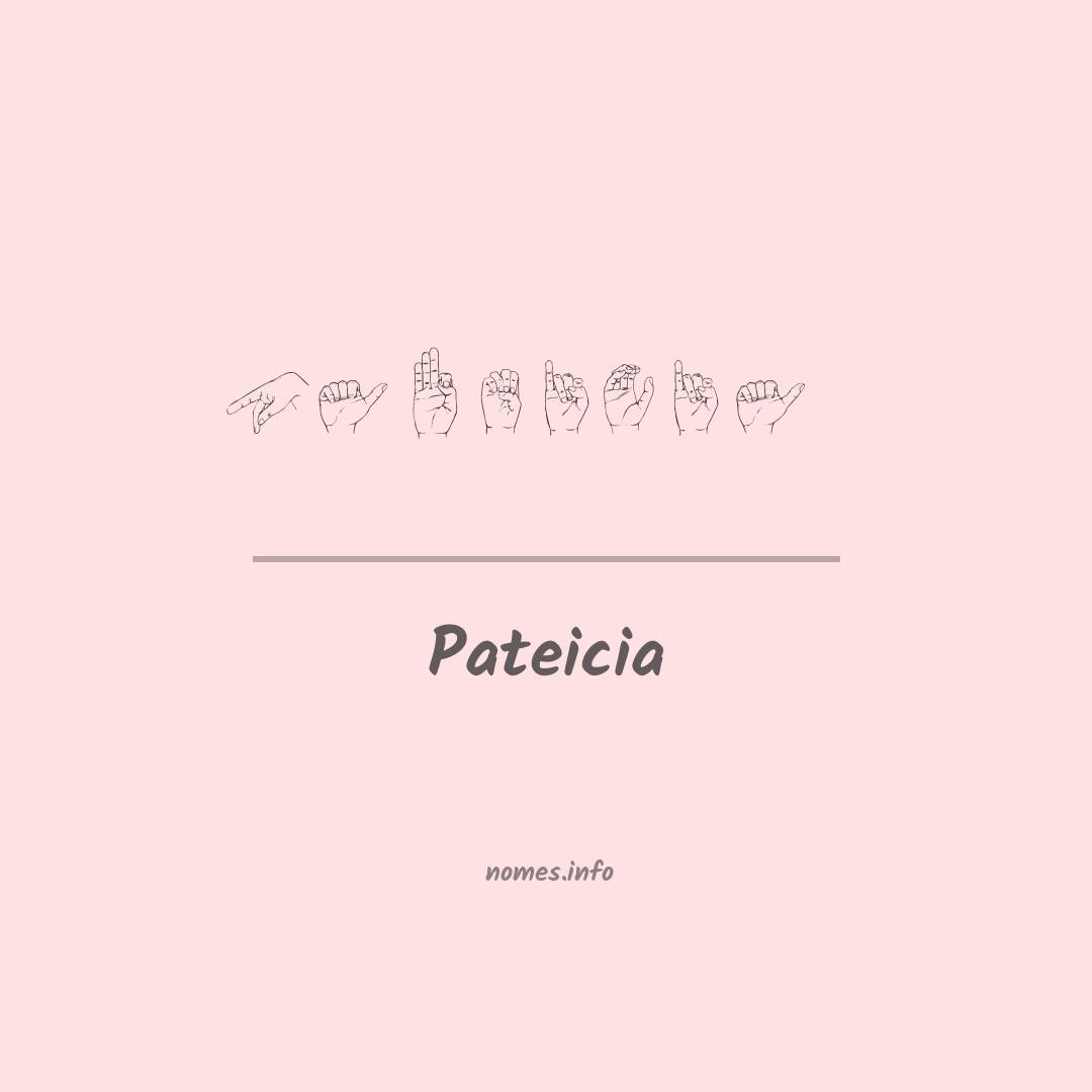 Pateicia em Libras