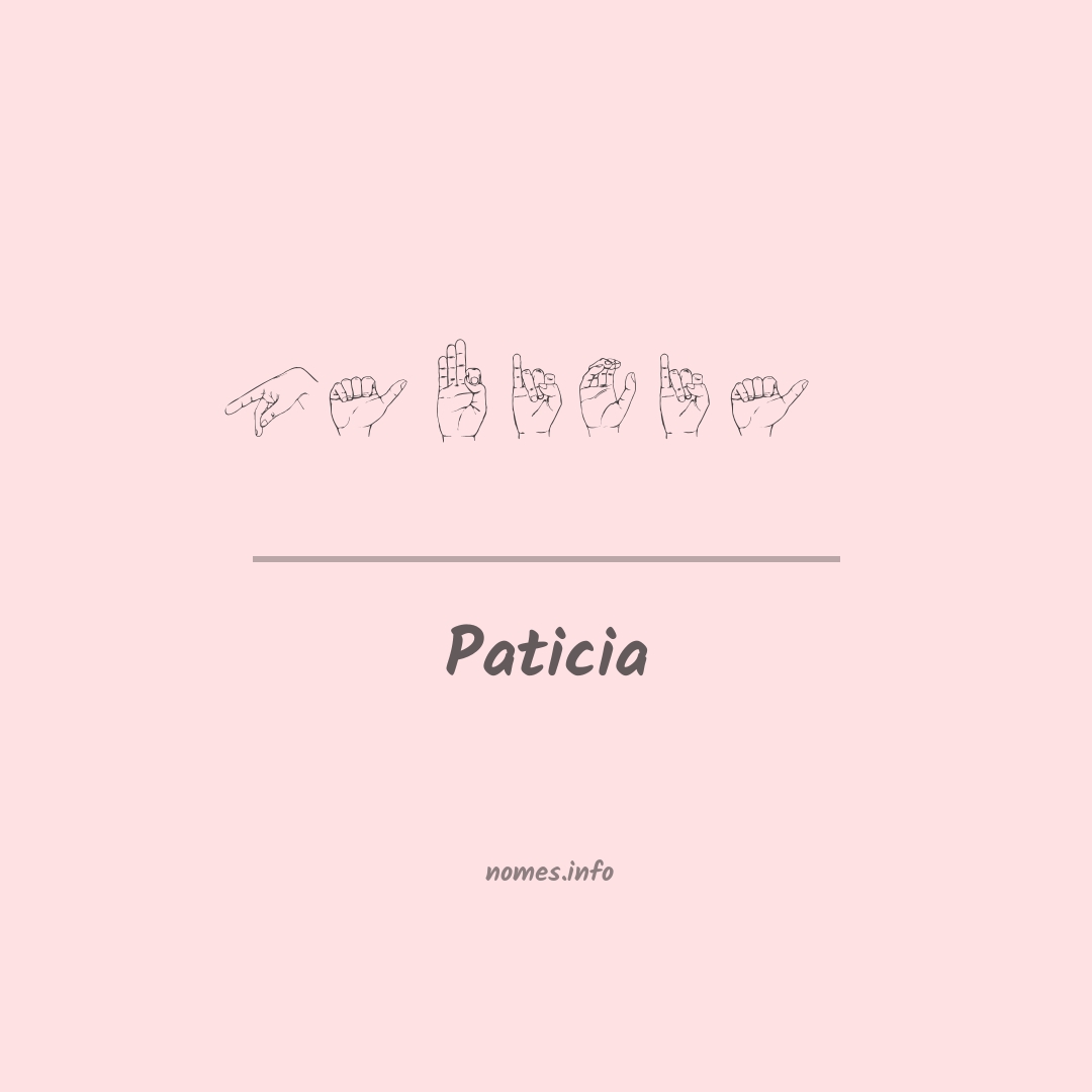 Paticia em Libras