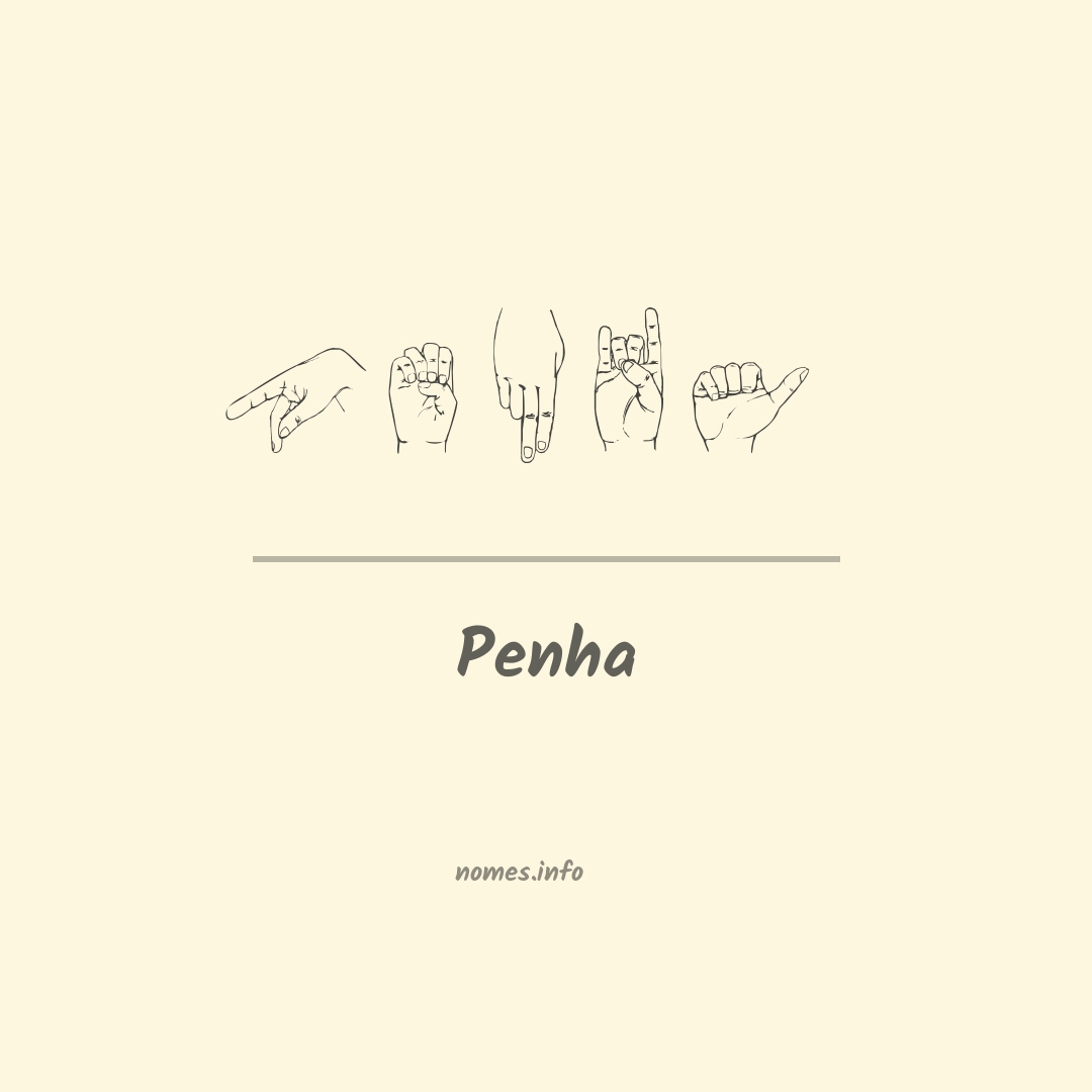 Penha em Libras