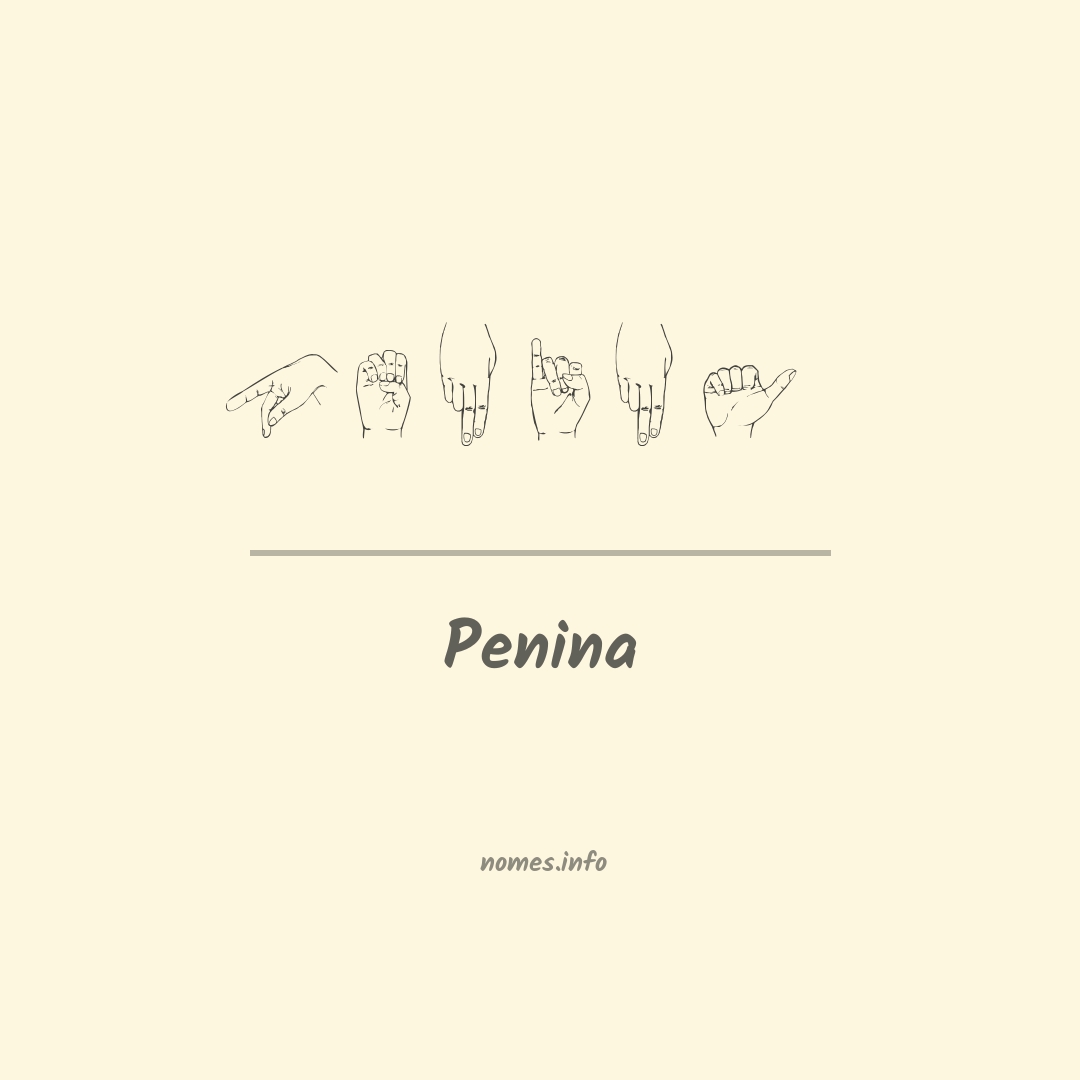 Penina em Libras