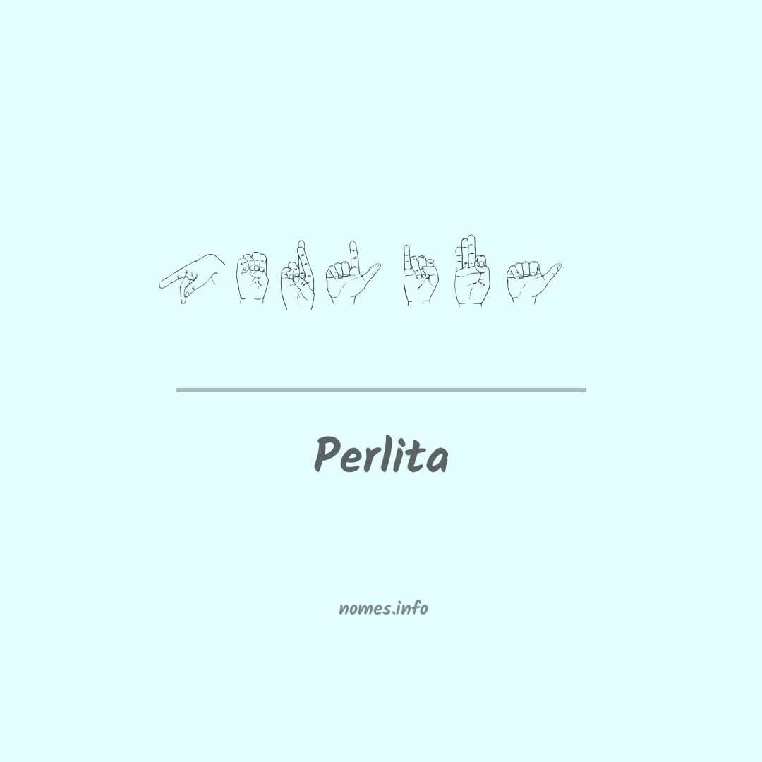 Perlita em Libras