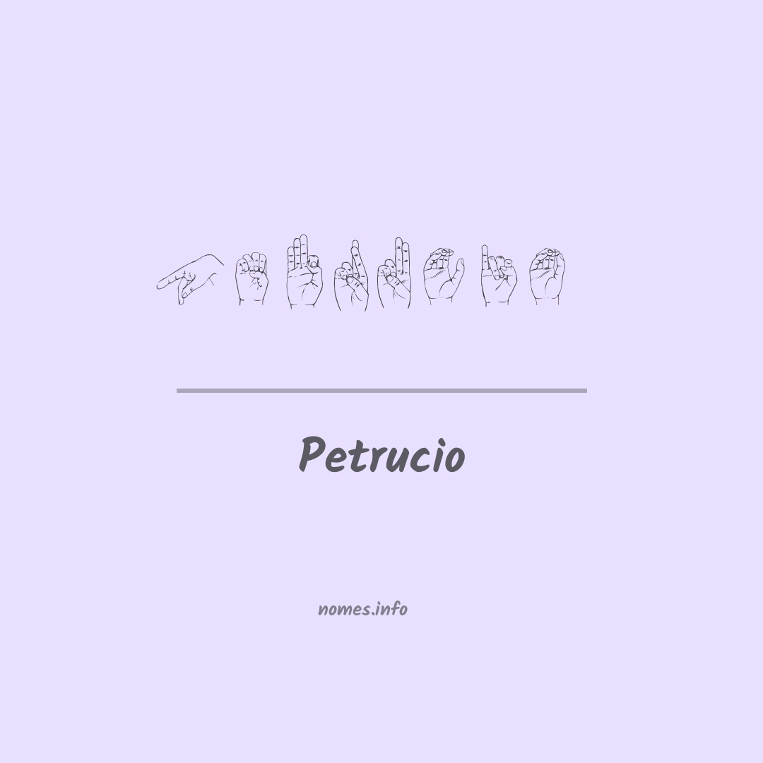 Petrucio em Libras