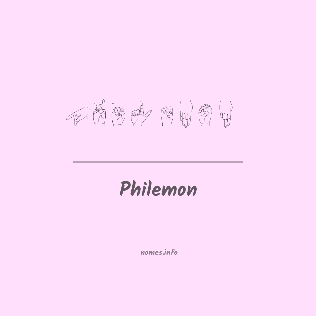 Philemon em Libras