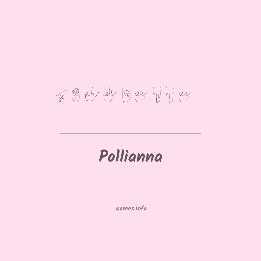 Pollianna em Libras