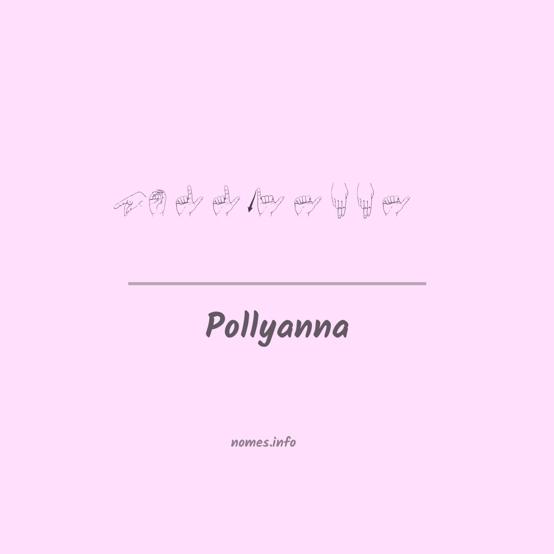 Pollyanna em Libras