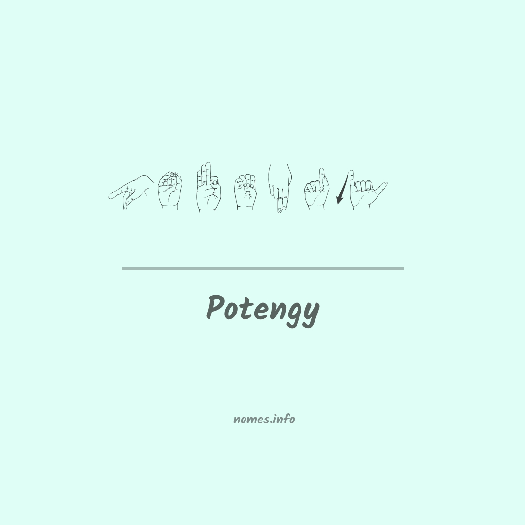 Potengy em Libras