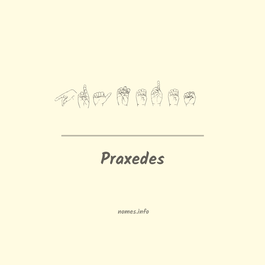 Praxedes em Libras
