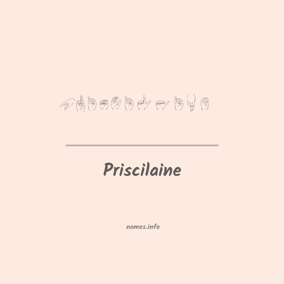 Priscilaine em Libras