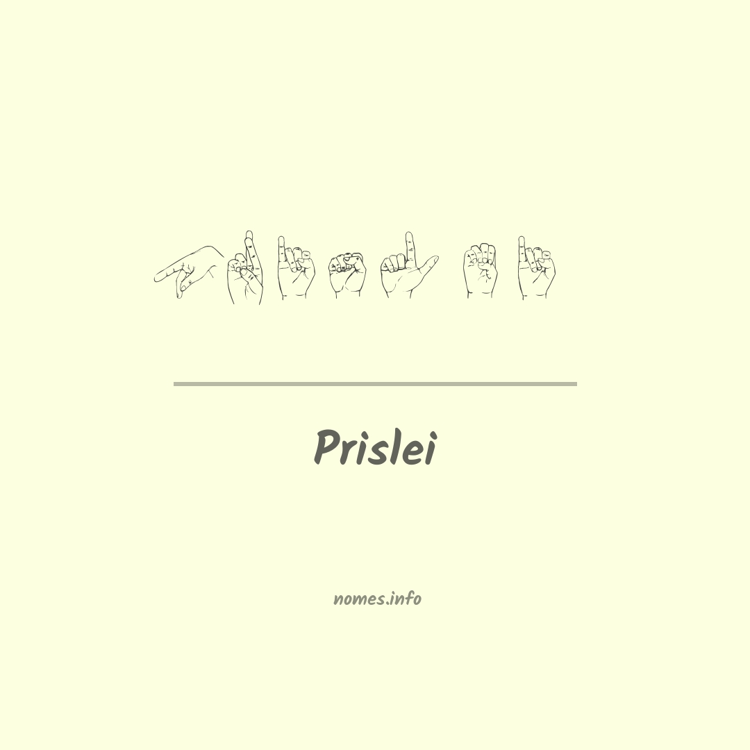 Prislei em Libras