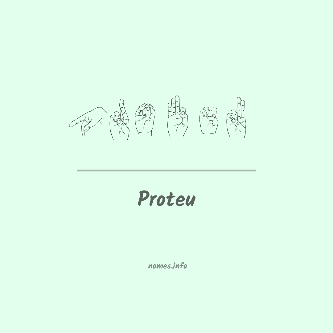 Proteu em Libras