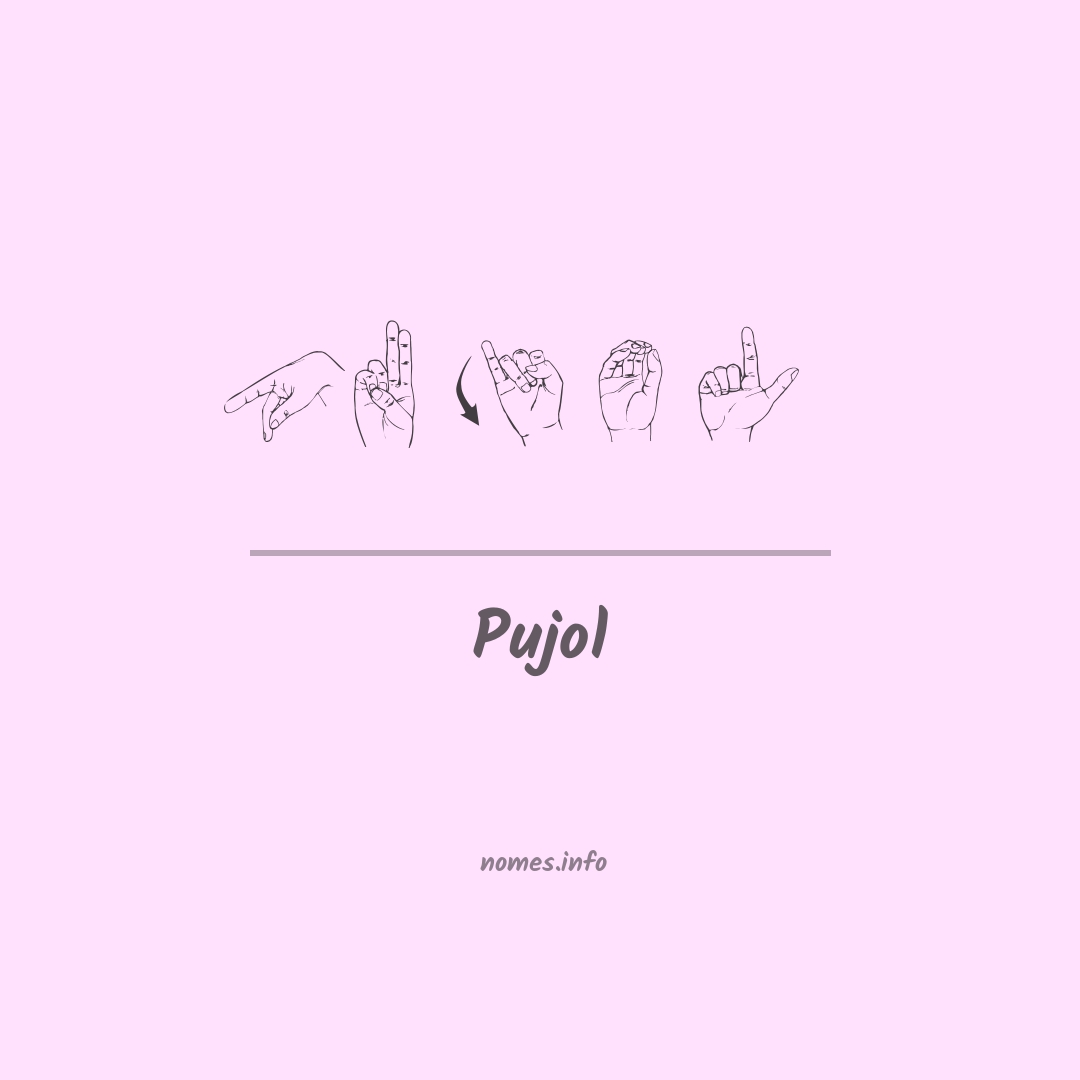 Pujol em Libras