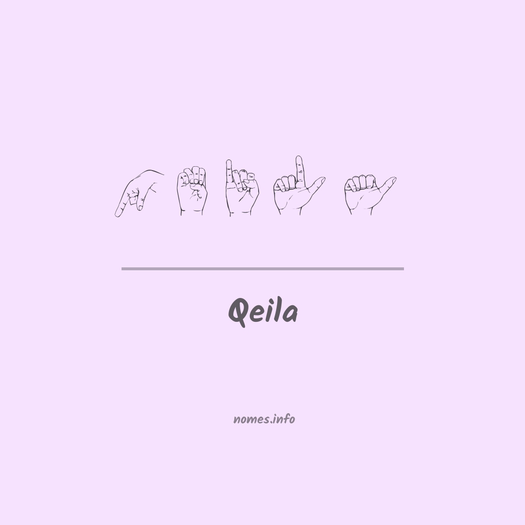 Qeila em Libras