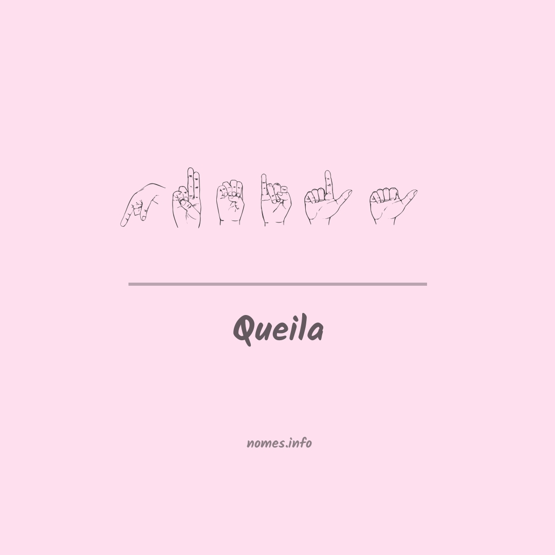Queila em Libras