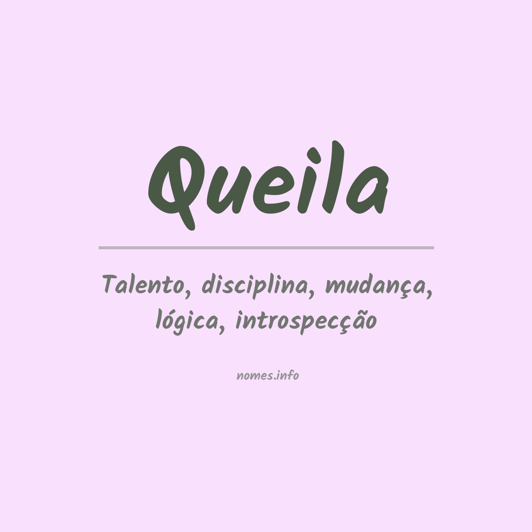 Significado do nome Queila