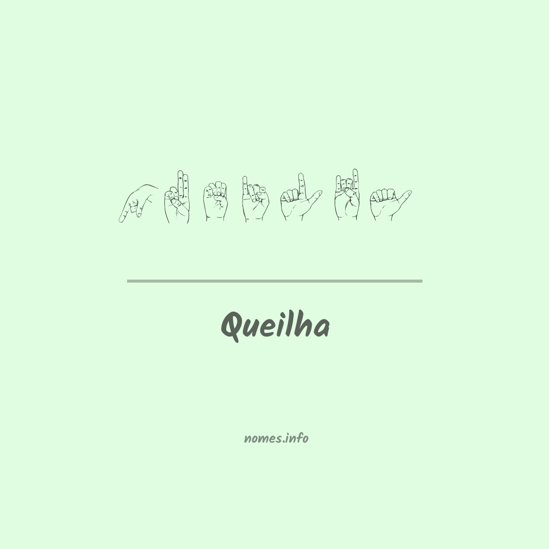 Queilha em Libras
