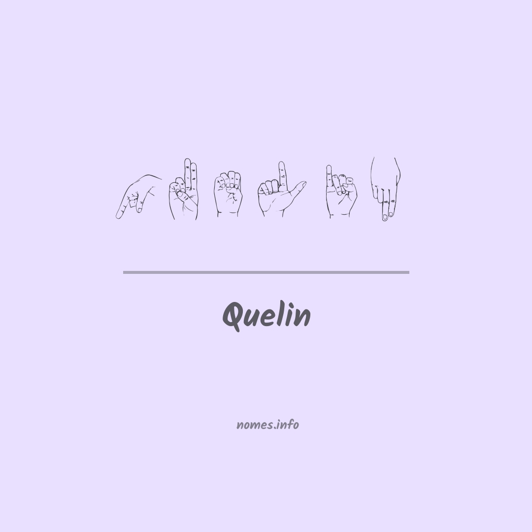 Quelin em Libras
