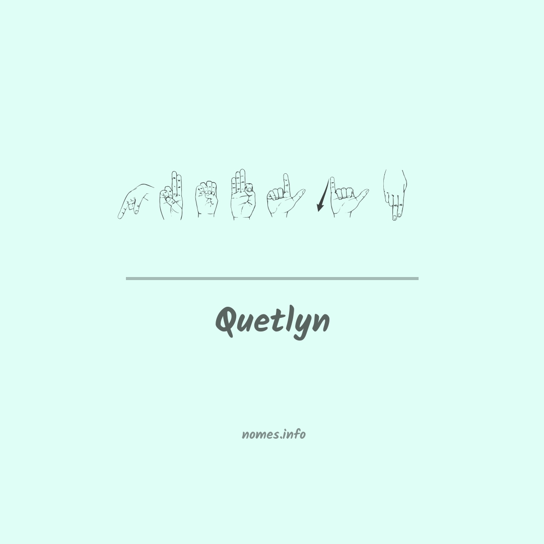 Quetlyn em Libras