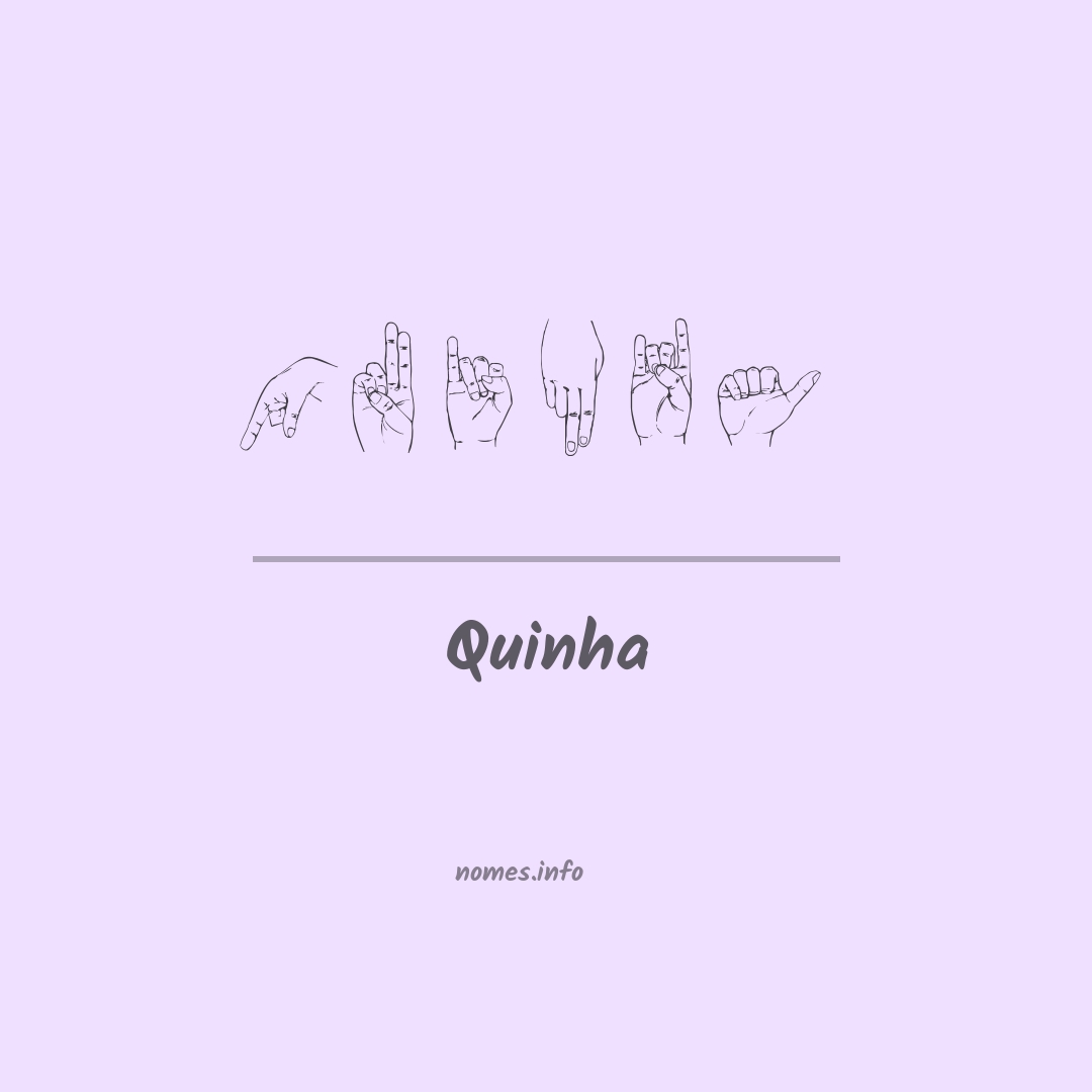Quinha em Libras