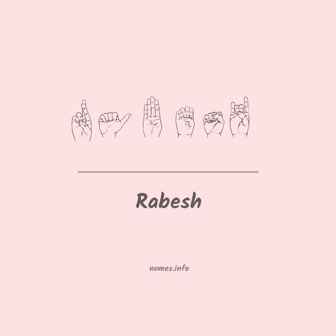 Rabesh em Libras