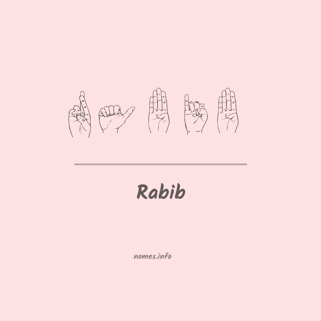 Rabib em Libras