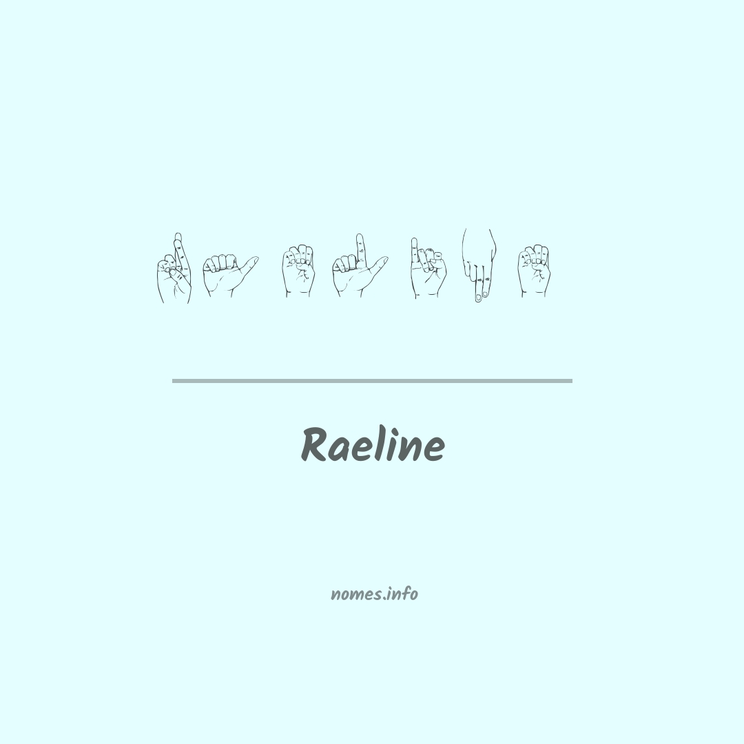 Raeline em Libras Raeline em Libras