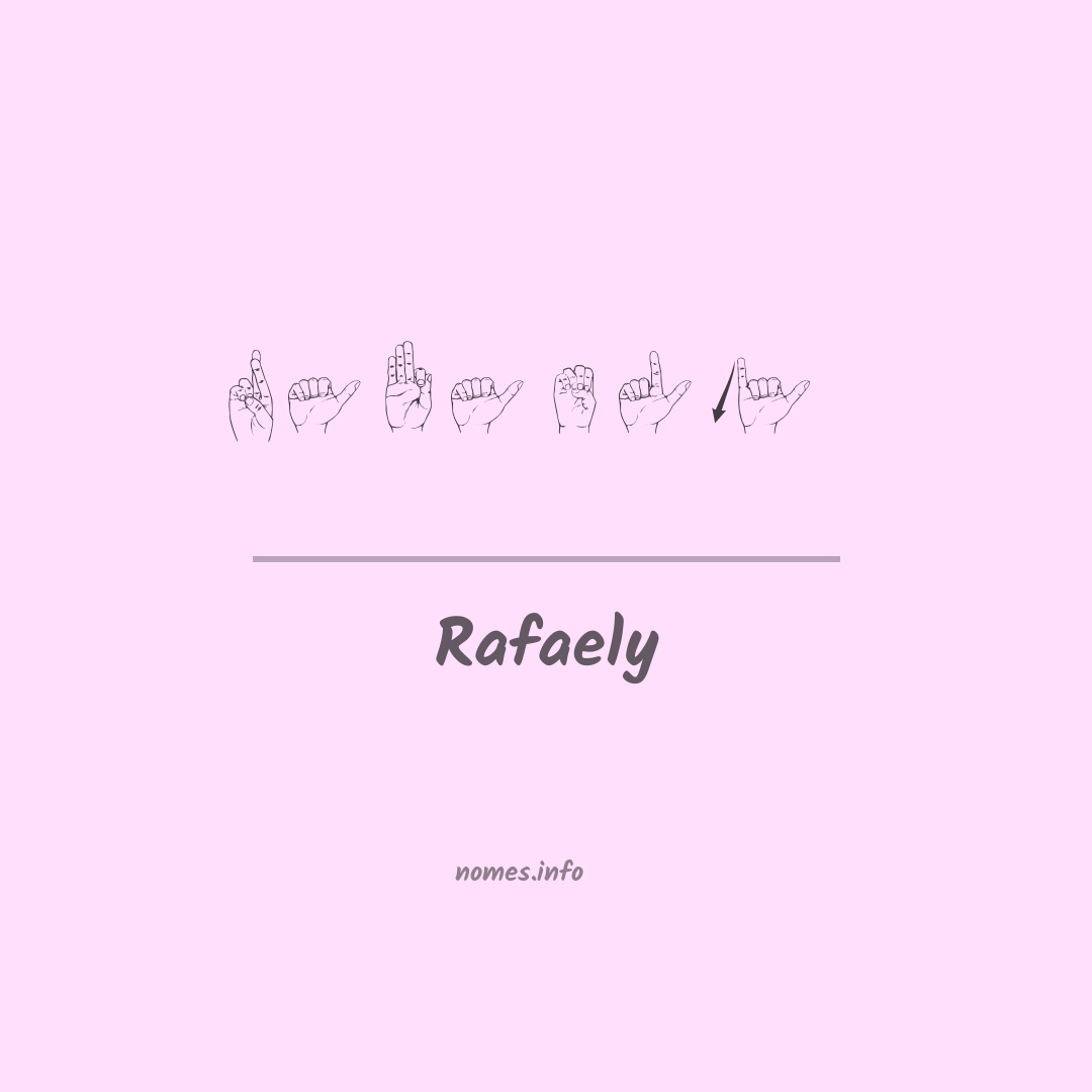 Rafaely em Libras