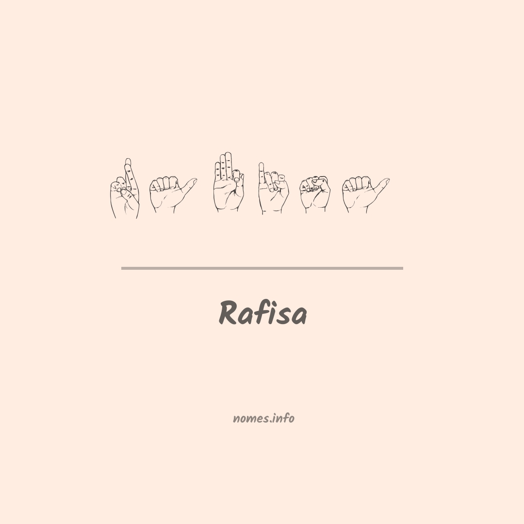 Rafisa em Libras