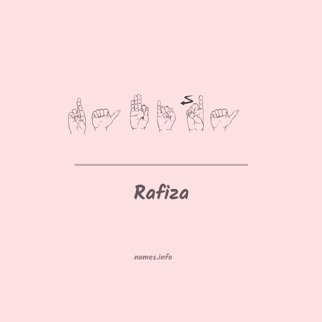 Rafiza em Libras