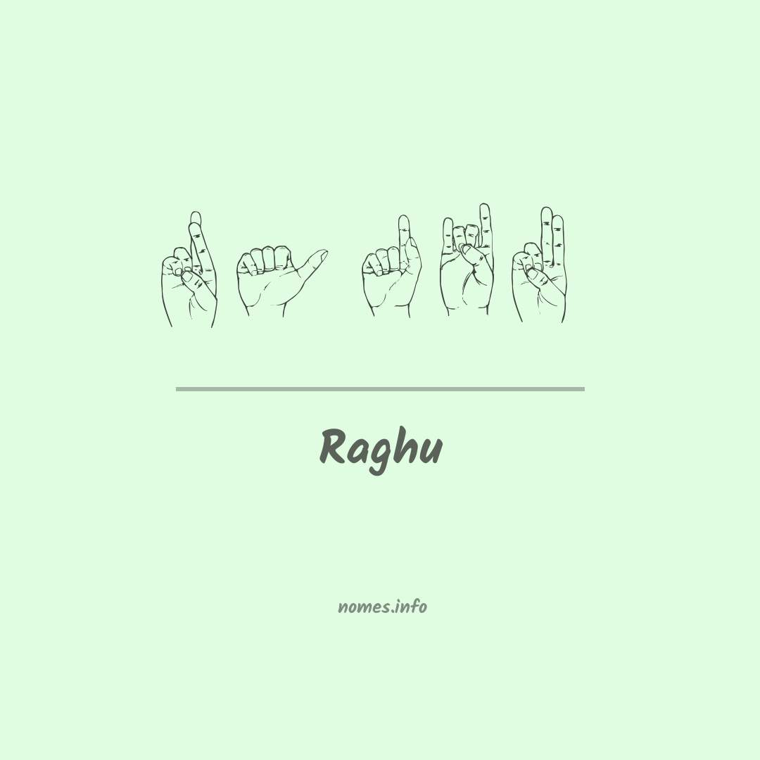 Raghu em Libras