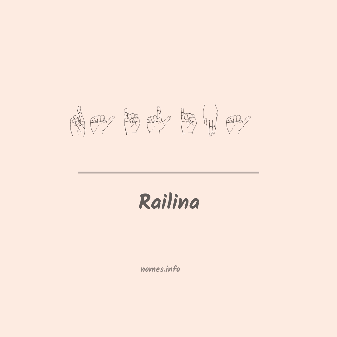 Railina em Libras