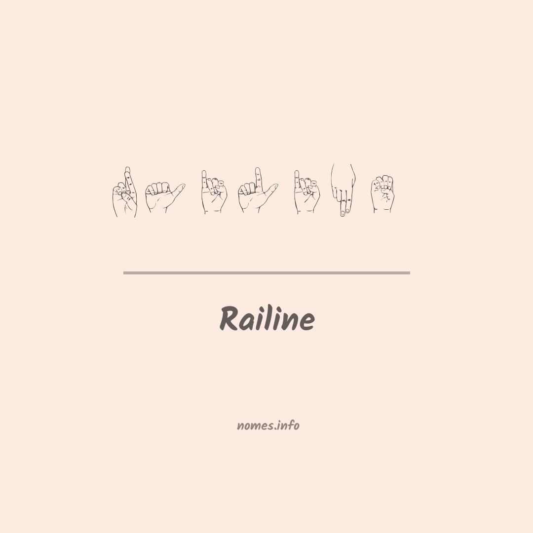 Railine em Libras Railine em Libras