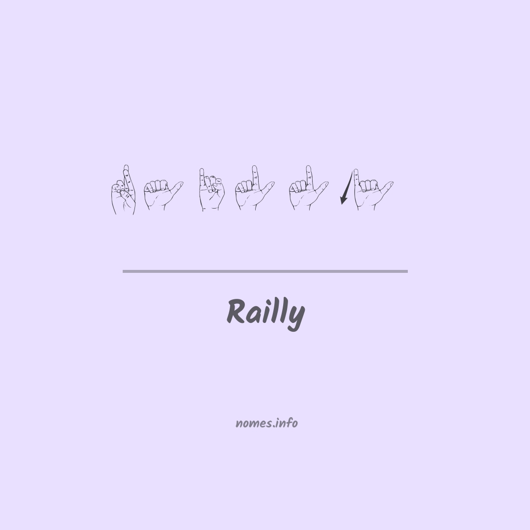 Railly em Libras Railly em Libras