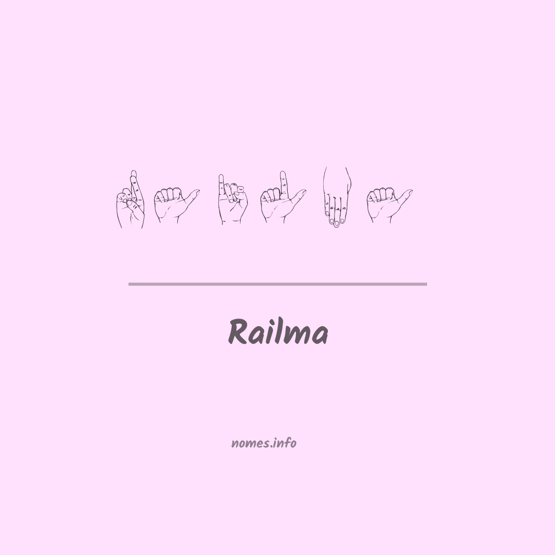 Railma em Libras