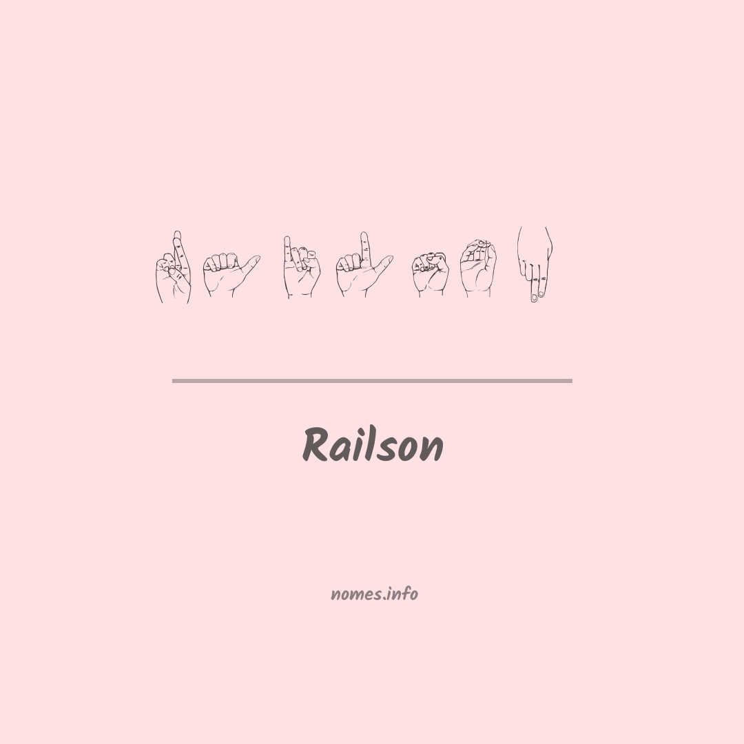 Railson em Libras