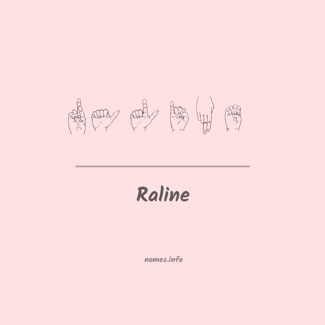 Raline em Libras Raline em Libras