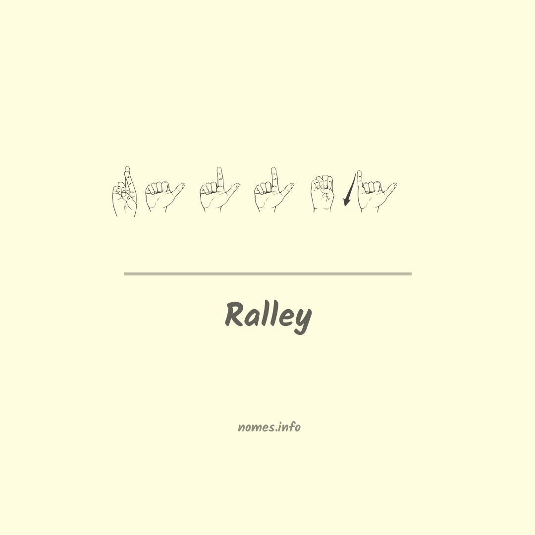 Ralley em Libras Ralley em Libras