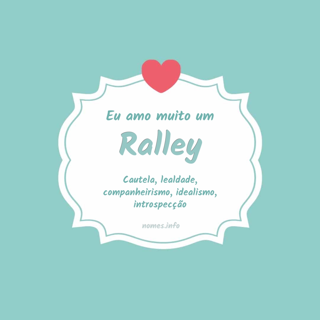 Eu amo muito Ralley Eu amo muito Ralley