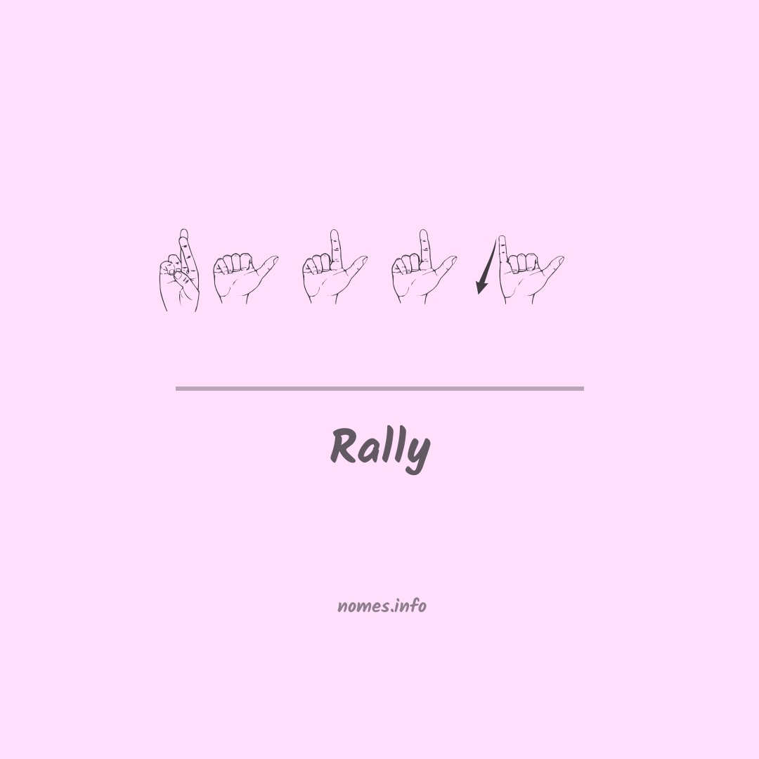 Rally em Libras Rally em Libras