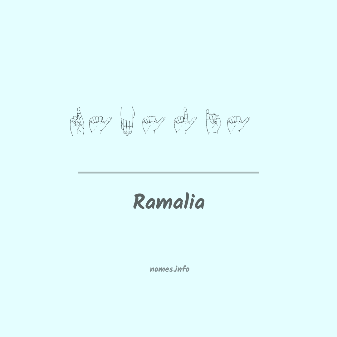 Ramalia em Libras