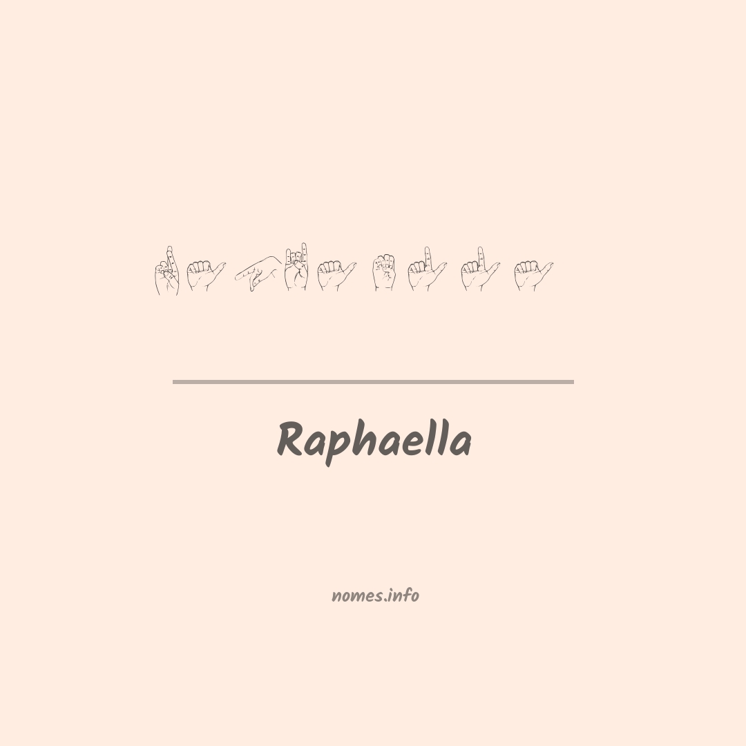 Raphaella em Libras