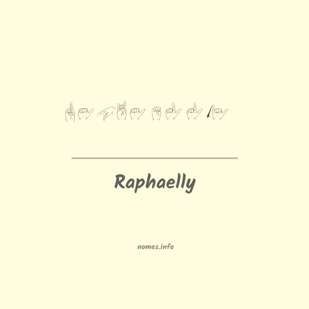 Raphaelly em Libras